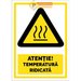 Indicator pentru temperatura ridicata